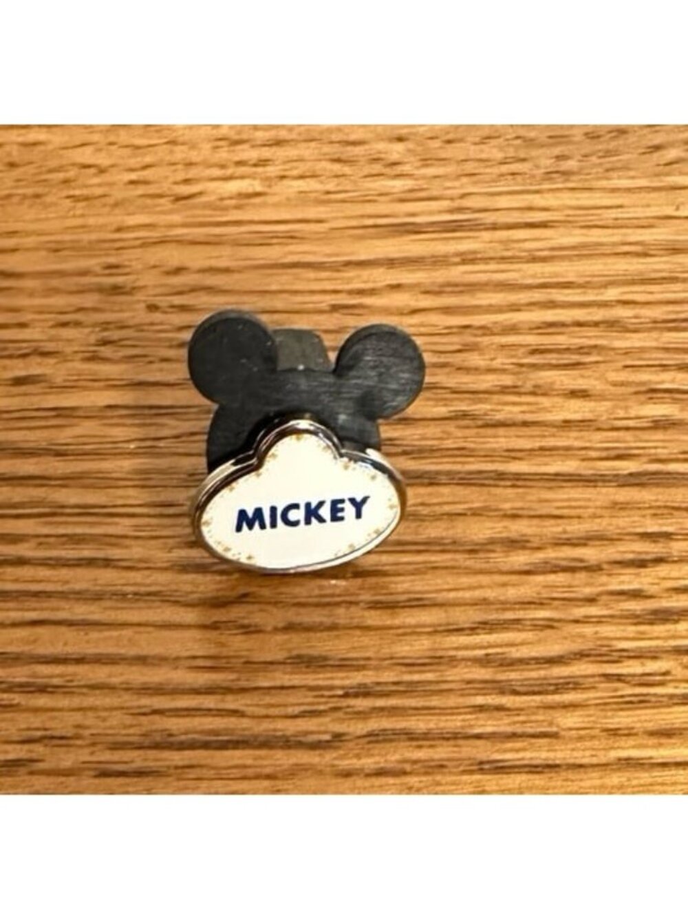 LR Mickey Mouse Name Badge Tag Tiny Kingdom 3rd Edition Series 1 DLR Disney Pin